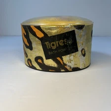 Vintage Faberge Tigress 5 oz Bath Powder Vintage Preowned