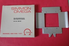 Omega 2-1/4" x 2-1/4" Glassless Rapid Shift Negative Carrier For B-22 Enlarger