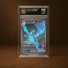 CHARIZARD VMAX MANA GRADE 10 POKEMON CUSTOM PSA STACKABLE SLAB GET 1 FREE