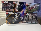 LEGO LOT Star Wars 75385 Ashoka Peridea 75360 Yoda 75378 BARC 75388 75433 Jango