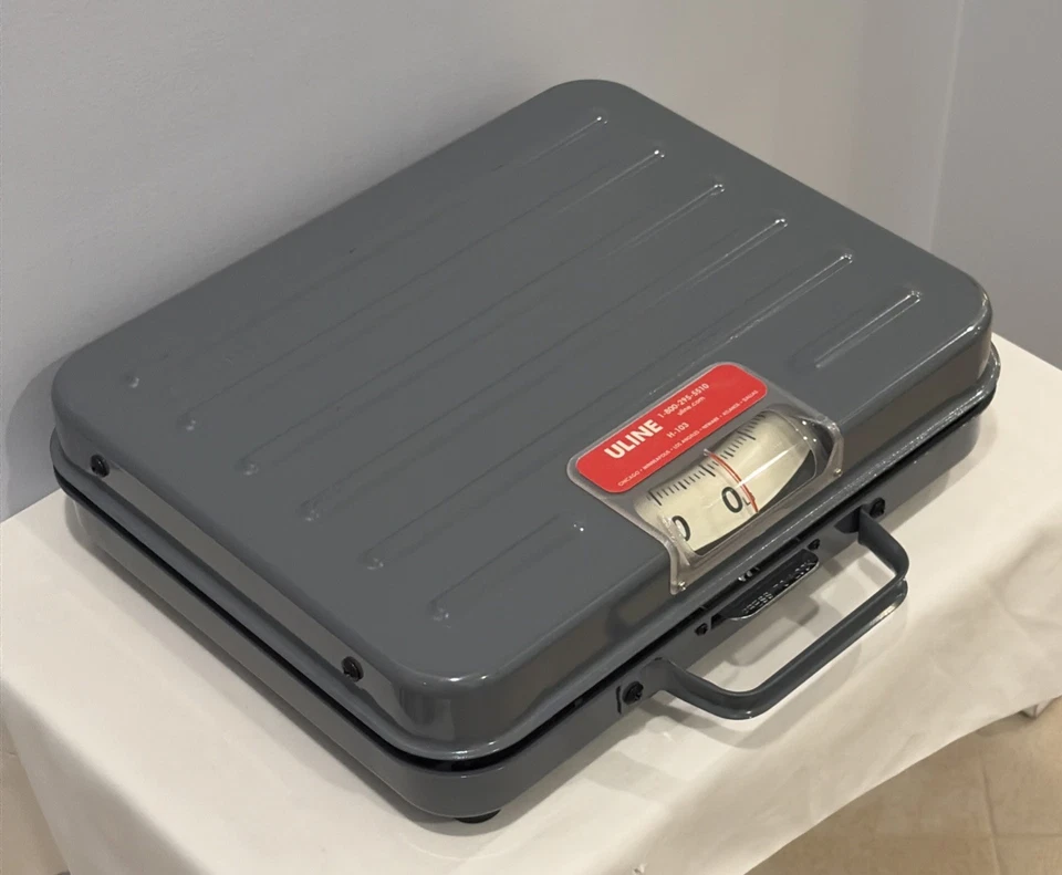 ULINE H-103 Utility Scale For UPS Never Used Heavy Duty 18 Gauge Steel Case - Image 2 of 4