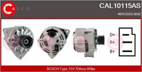 Casco CAL10115AS Generator FüR MERCEDES-BENZ