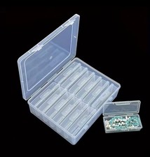 Craft Organizer Box with 12 small Boxs Beads / Sequin Great for Tools or Jewelry