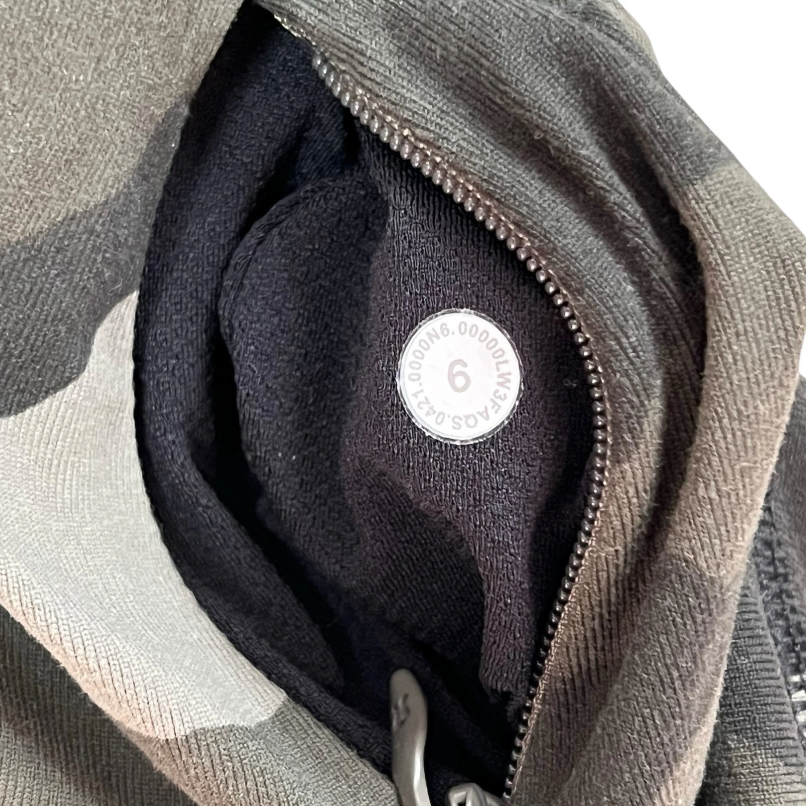 lululemon its rulu run multicamo jacquard shirt