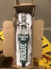 NIB Rogue Dead 💀 Guy Ale 11” Tall Tap Handle New version Green