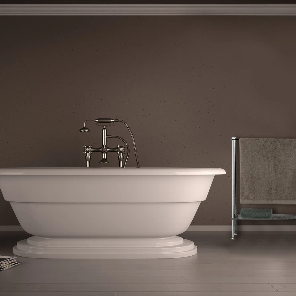 Portasciugamani Supporto per asciugamani Piantana portasalviette Antiruggine - Immagine 3 di 4