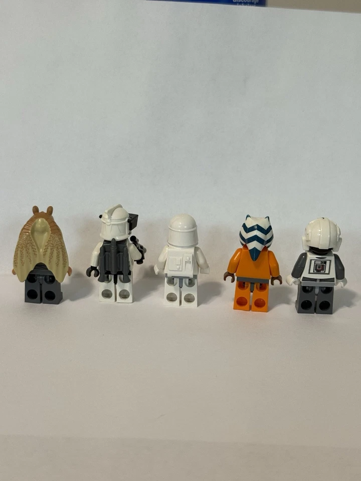 Lote de mini figuras Lego Star Wars - sw0192 sw0301 sw0428 sw0262 y clon fase 1 Foto 2 de 4