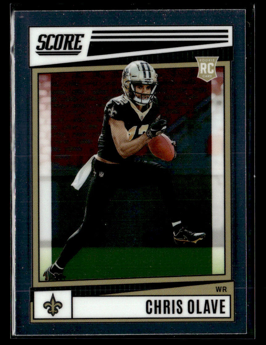 2022 Panini Chronicles #SP-378 Chris Olave Score Premium Rookies card
