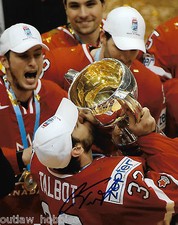 Team Canada Cam Talbot Autographed Signed 8x10 Photo COA E