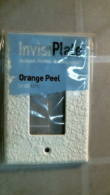 InvisiPlate OP-R-1 Orange Peel Texture Wall Cover,  FREE SHIPPING