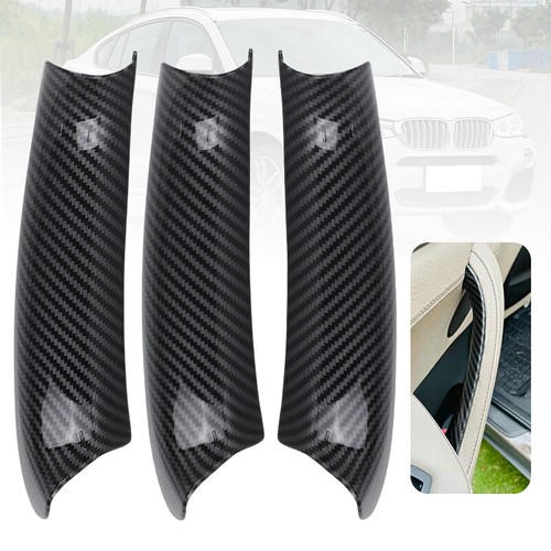 4 piezas manijas de puerta interiores RHD panel cubierta de tracción interior moldura para BMW X3 X4 F25 F26 - Imagen 18 de 24