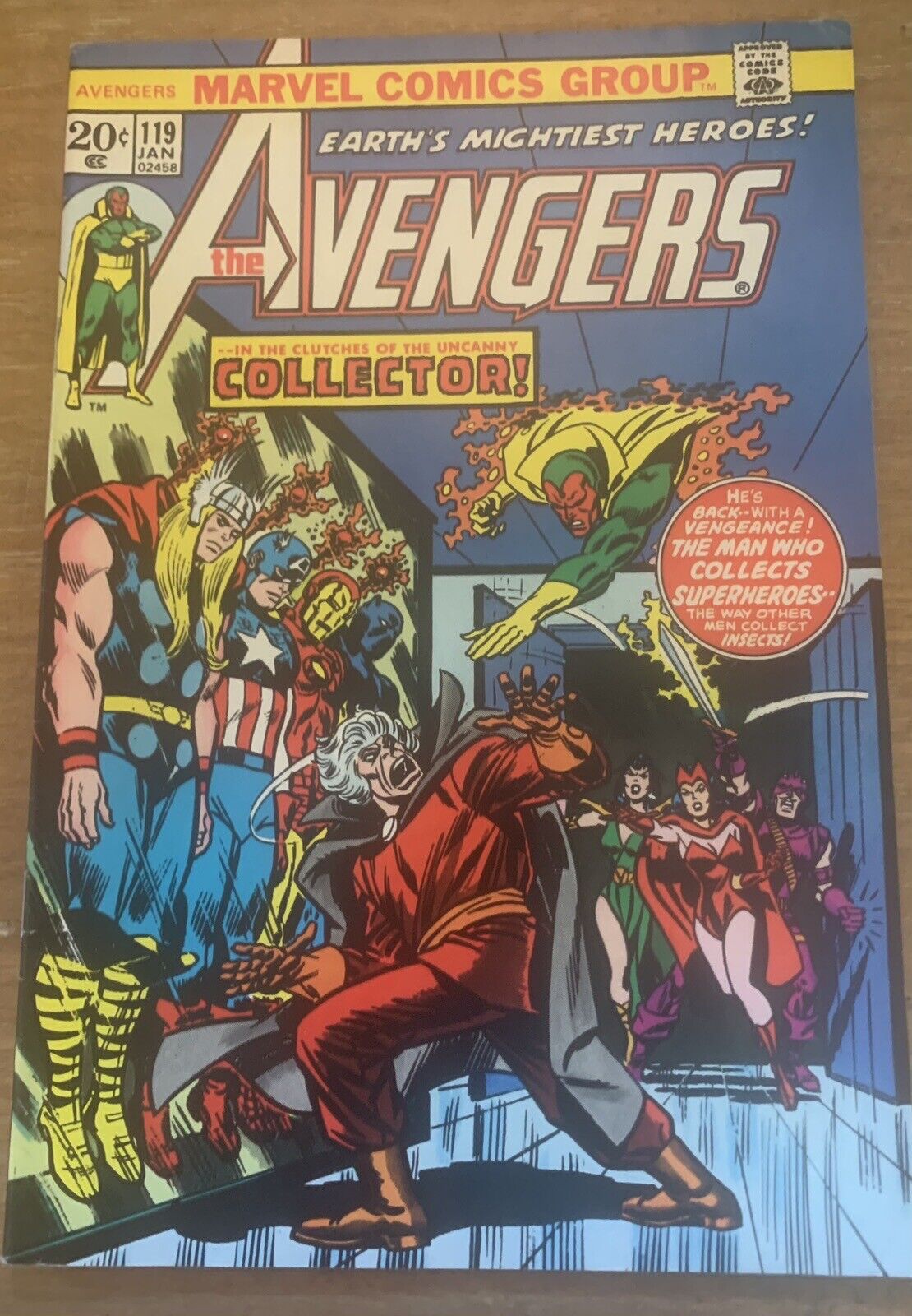 The Avengers #121 FN/VF
