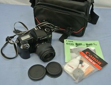 CANON EOS REBEL SLR CAMERA WITH BAG NO CORD  READ DESCRIPTION 
