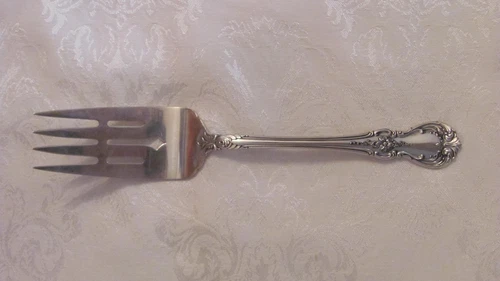 Towle Old Master Sterling Silver Meat Fork No Monogram