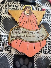 Angel Wooden Wall Hanging