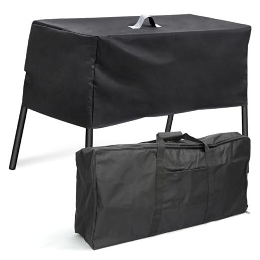 Patio Cover and Carry Bag for Camp Chef 3 Burner Stoves, Tundra Pro 16, 43''