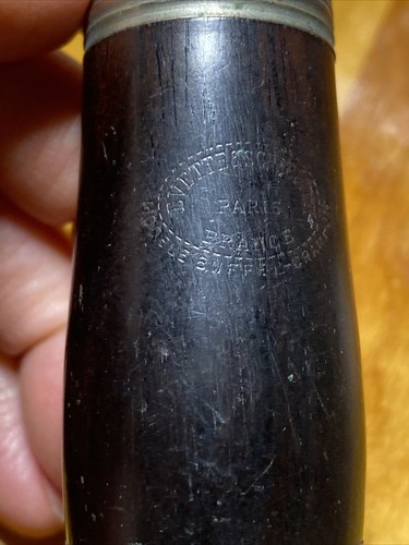 Evette Schaefer Barrel made for Buffet Crampon Bb Clar. from Sol Yaged’s Estate
