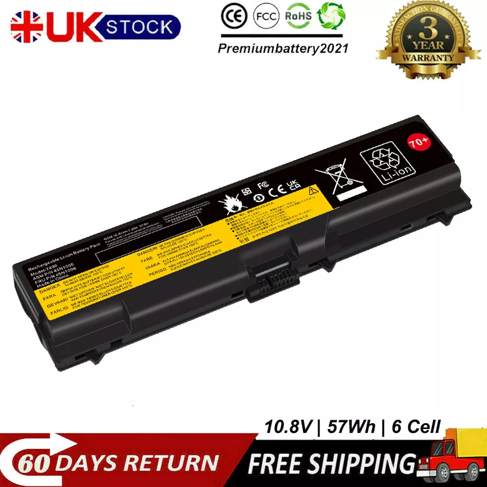 Laptop Battery for Lenovo thinkpad T420 T430 T530 W530 L430 L530 High Quality