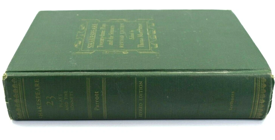 1953 Shakespeare 23 Plays and the Sonnets Revised Edition Reference Text Book - Imagem 2 de 4