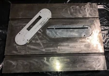 VTG Delta Rockwell Tilting Arbor Saw 34-426 Cast Iron Table w/ 2 Inserts