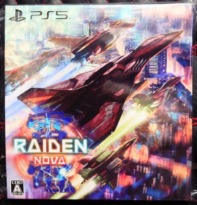 Raiden NOVA Limited Special PS5 Game Soft JAPANESE PlayStation 5 MOSS Shooting