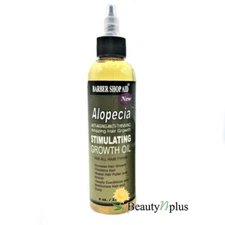 Barber Shop Aid Alopecia Amazing Hair Growth Stimulating Growth Oil 4 oz