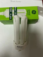 GE Biax T/E ECO 26W 4Pin GX24q-3 F26TBX-A-4P-HEXA-LL-USA-GE *NEW BOX of 5 LIGHT*