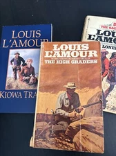 Louis Lamour Western Paperbacks Lot Of 9 Books The Sacketts Books Misc Titles