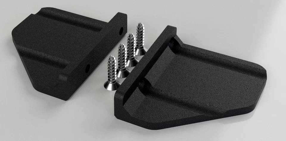 Arrma Infraction Mega 3S | UNBREAKABLE Rear Wheel Well Covers | TPU Rubber