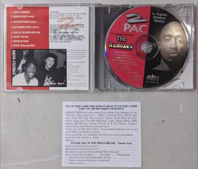 2Pac The Remixes A Tupac Shakur Story 1997 Album Australia CD | eBay