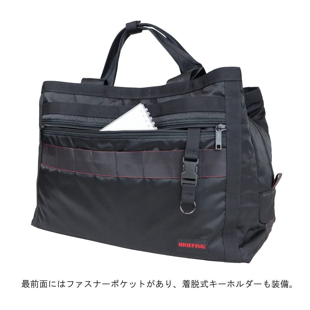 Briefing Golf 3Rooms Wire L Eco Twill Brg223T44 Nylon Double Briefing Golf 3Rooms Wire L Eco Twill Brg223T44 Nylon Double