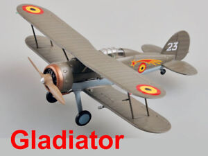 Easy Model 1//72 Gladiator Mk.I 1//1//2 le Escadrille du ler Grouppe #36459