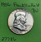 1956 Franklin Half Dollar 50c BU Brilliant Uncirculated