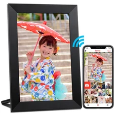 NEW 10.1" Digital Smart Picture Frame with WiFi, HD IPS Screen, 32GB Storage