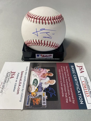 LOS ANGELES DODGERS- JACKSON FERRIS AUTOGRAPH OFFICIAL MLB BASEBALL JSA CD81415