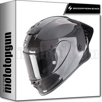 SCORPION INTEGRALHELM FÜR MOTORRAD EXO-R1 EVO II CARBON AIR SOLID SCHWARZ L