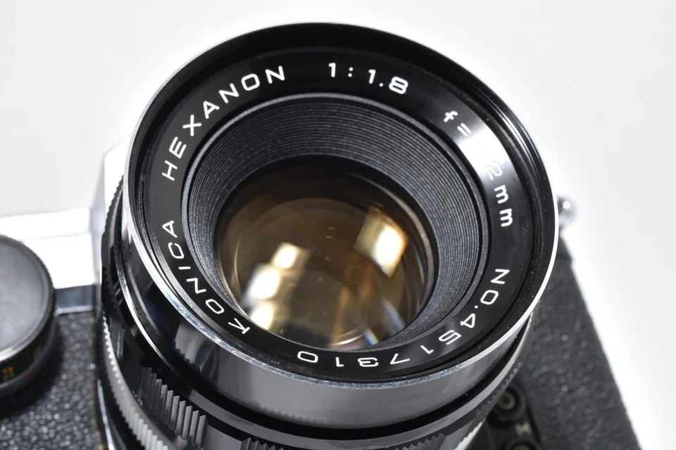 《Near MINT in CASE》Konica Autorex Full & Half Frame Film Camera 52mm F/1.8 JAPAN - Image 2 of 4