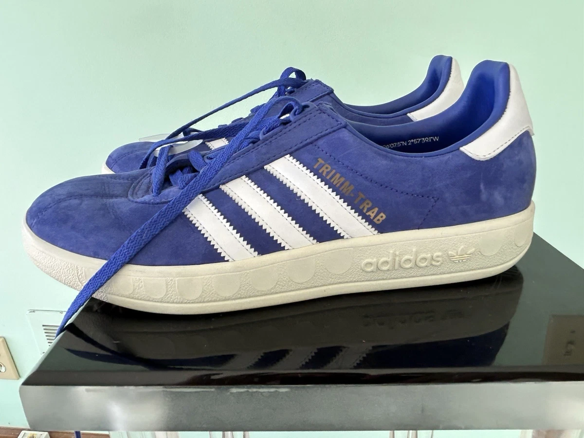 adidas Trimm Trab Blue for Sale | Authenticity Guaranteed | eBay
