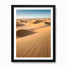 Sahara Desert Art Print Framed Wall Art Poster Canvas Print Picture