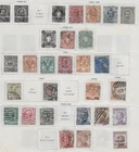 24 Italy Stamps from Quality Old Antique Album 1891-1920