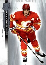 Sean Monahan Calgary Flames NHL 2021 The Cup Upper Deck BLANK Back No Number