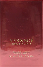VERSACE EROS FLAME EAU DE PARFUM SPRAY FOR MEN 1.7 Oz / 50 ml BRAND NEW IN BOX 