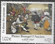 France-2001-Série artistique -Pieter Bruegel - Yvert n°3369 Neuf**