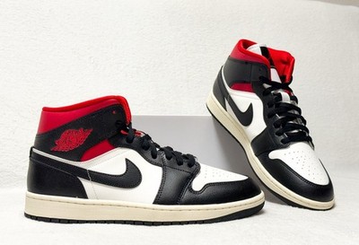 NIKE Air Jordan Mid Gym Red EU 44 NEU Schuh Dunk Damen Weiß Rot Chicago