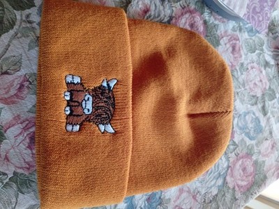 Scottish Highland Cow Beanie Damen süße Scotch Cow Strickmütze