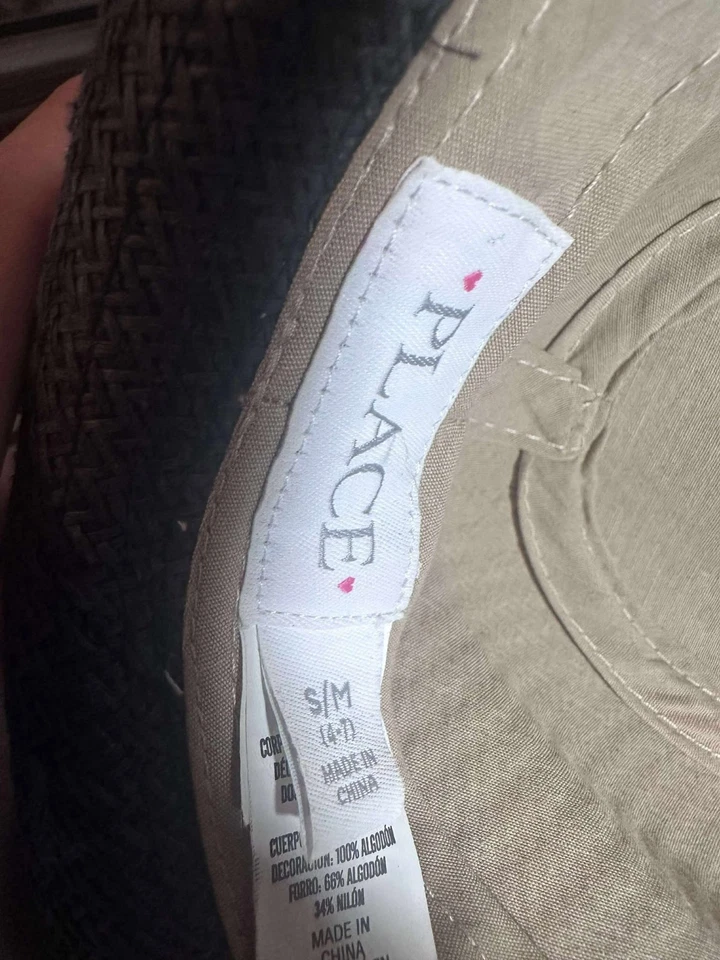 The Children’s Place Straw Hat S/M (4–7 Years) – Kids Summer Beach Sun Hat - Image 2 of 4