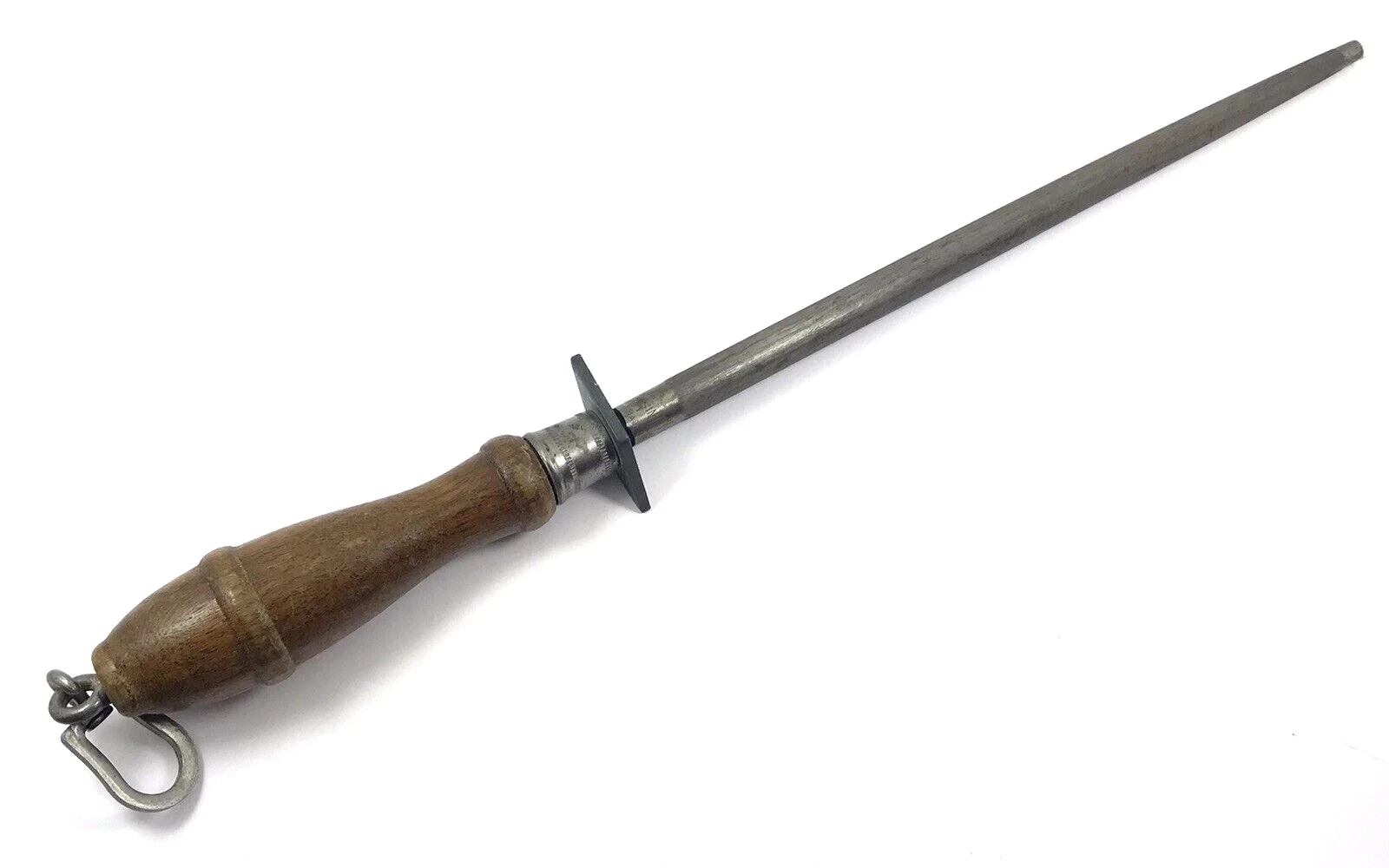 Intedge Hone Rod Knife Sharpener 10" Rod Vintage USA
