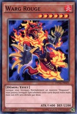 Yu-Gi-Oh TCG DPDG-FR025 C Roter Warg Duellantenpaket: Dimensionswächter