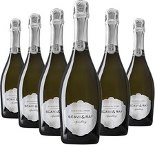 Scavi & Ray Prosecco Alcohol-Free Spumante Sparkling Wine 75CL -From Glera Grape