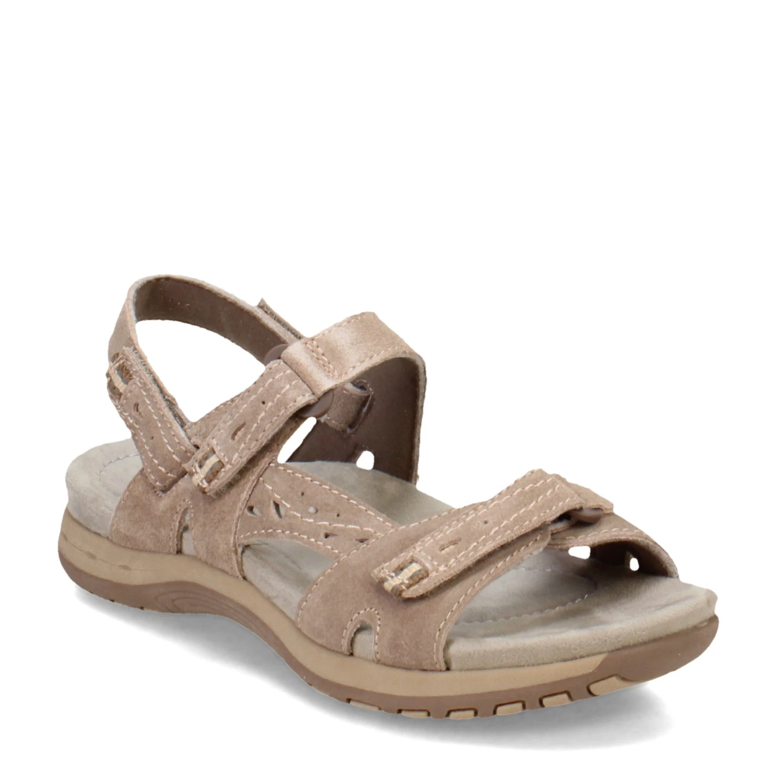 Women's Earth Origins, Sophie Sandal SOPHIE-230 Light Brown SUEDE